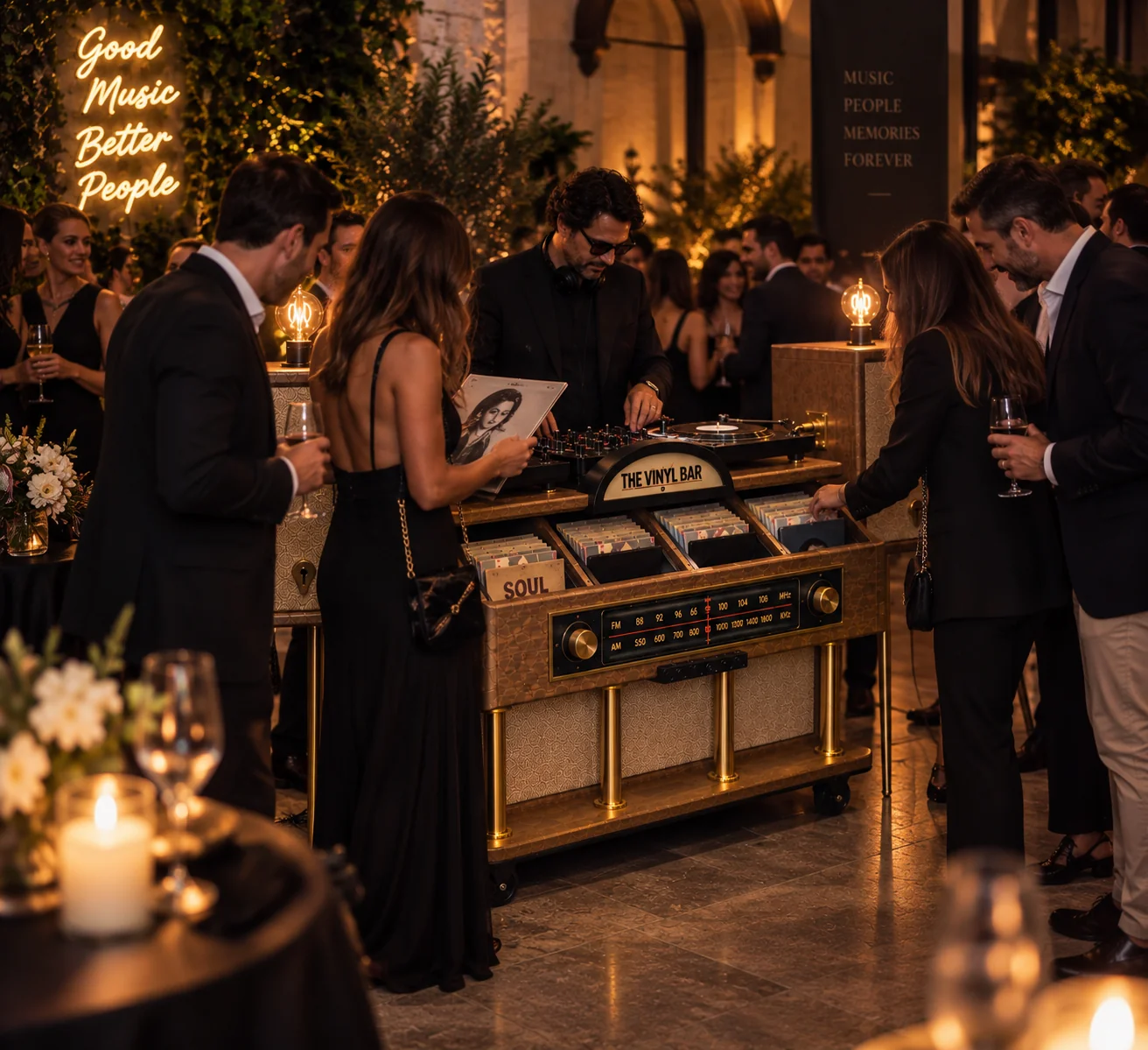 The Vinyl Bar: vinilos, invitados y un mueble lleno de historias
